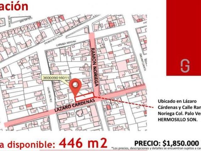 Terreno Comercial en Venta