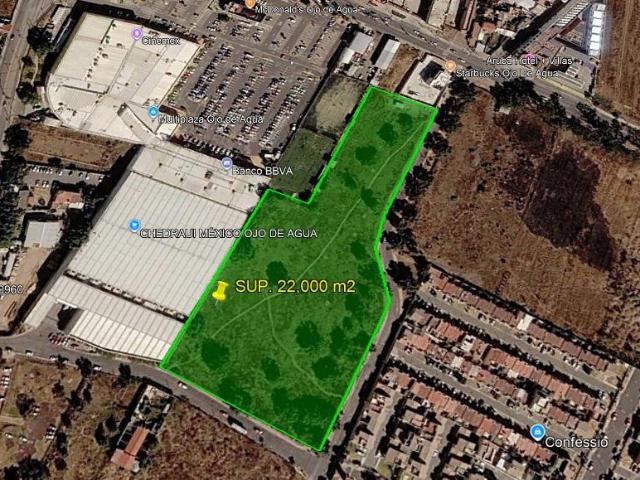 TERRENO COMERCIAL EN VENTA BOULEVARD OJO DE AGUA TECAMAC, EDO. MEX, SUP. 22,000 m2