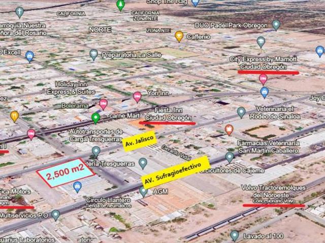 terreno comercial en venta ciudad obregon sonora Cajeme