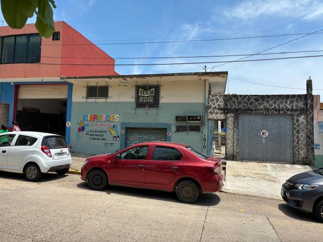 TERRENO COMERCIAL EN VENTA CON CONSTRUCCION EN MIGUEL HIDALGO, CENTRO, COATZACOALCOS, VERACRUZ