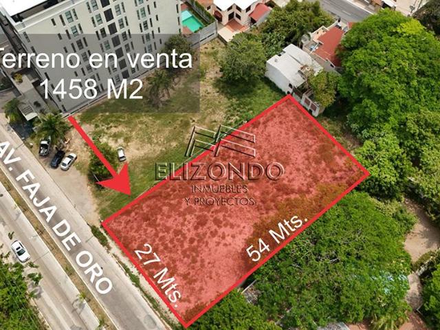 TERRENO COMERCIAL EN VENTA, COL. FAJA DE ORO, $19'000,000