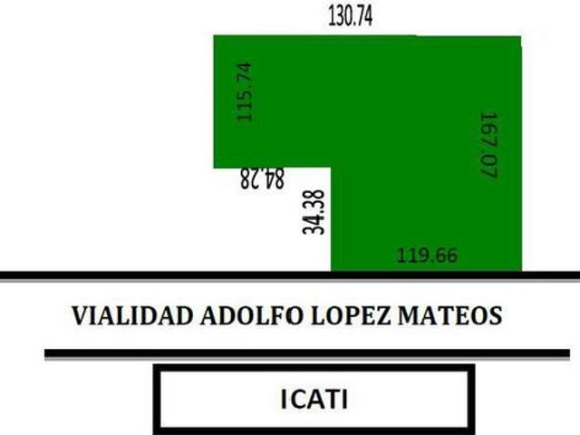TERRENO COMERCIAL EN VENTA EN ADOLFO L?PEZ MATEOS, ZINACANTEPEC