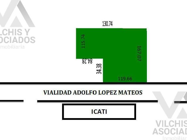 TERRENO COMERCIAL EN VENTA EN ADOLFO L?PEZ MATEOS, ZINACANTEPEC