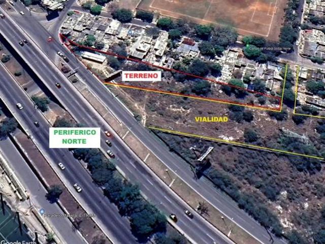 Terreno Comercial en Esquina / Periférico Norte 2,577 m2 Alto Trafico