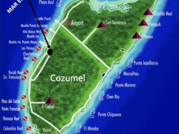 Terreno comercial en Isla Cozumel
