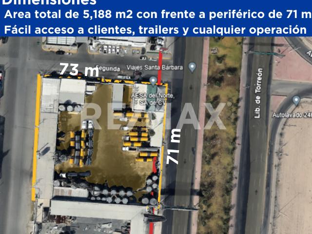Terreno Comercial en Renta