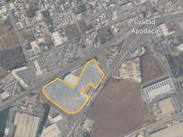 Terreno comercial en renta Apodaca NL sobre Av Miguel Aleman
