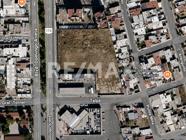 Terreno Comercial en renta Boulevard Domingo Arrieta