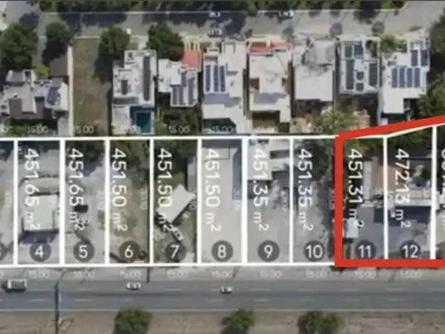 Terreno comercial en renta en Carretera Nacional