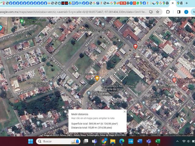 TERRENO COMERCIAL EN RENTA EN ORIZABA VERACRUZ