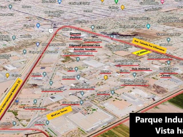 Terreno comercial industrial en venta ciudad obregón sonora cajeme