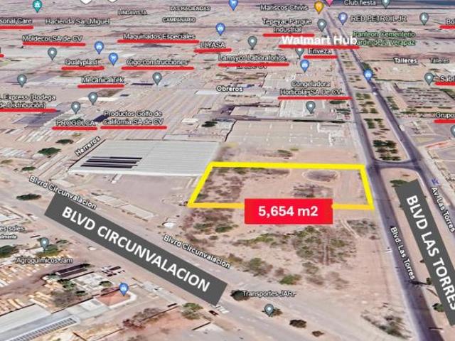 Terreno comercial industrial en venta en Ciudad Obregón Sonora Cajeme parque industrial