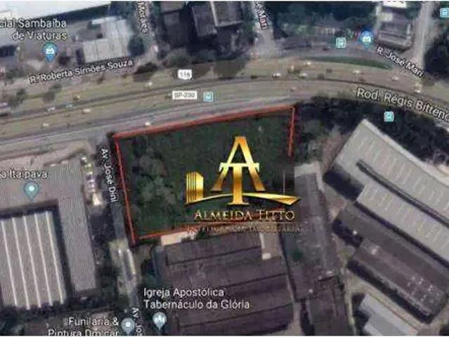 Terreno comercial para Locação em Taboão da Serra/SP Chácara Agrindus
