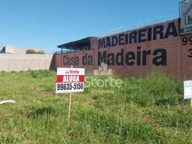 Terreno comercial para Locação em Uberlândia/MG Loteamento Monte Hebron