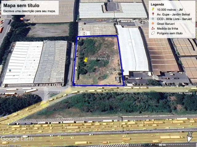 Terreno comercial para Locação em Barueri/SP Centro
