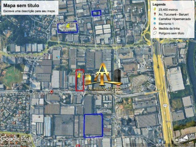 Terreno comercial para Locação em Barueri/SP Tamboré