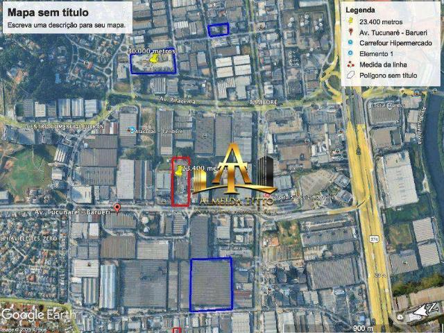 Terreno comercial para Locação em Barueri/SP Tamboré