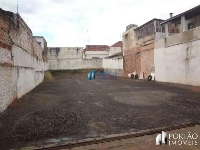 Terreno comercial para Locação em Bauru/SP Centro