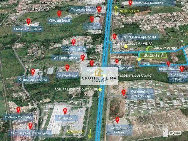 Terreno comercial para Locação em Caçapava/SP Bairro do Grama