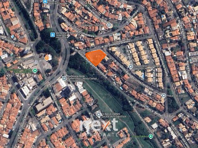 Terreno comercial para Locação em Campinas/SP Nova Campinas