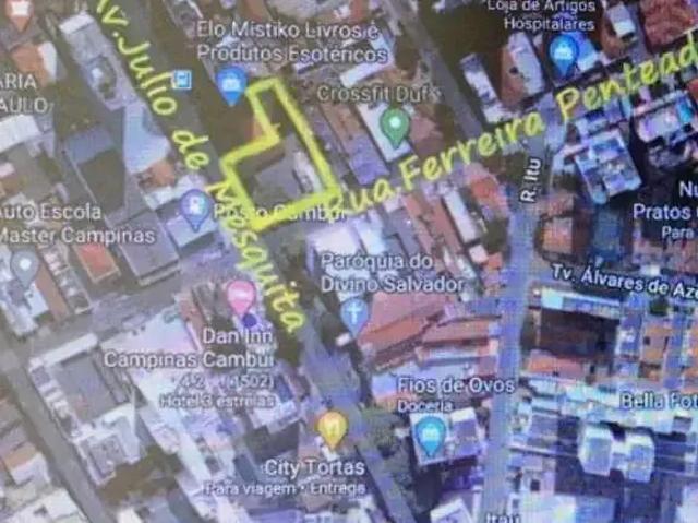 Terreno comercial para Locação em Campinas/SP Cambuí