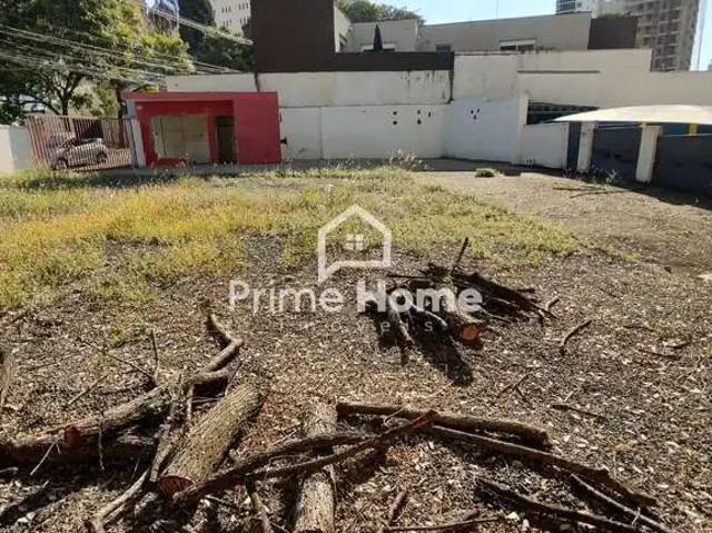 Terreno comercial para Locação em Campinas/SP Cambuí