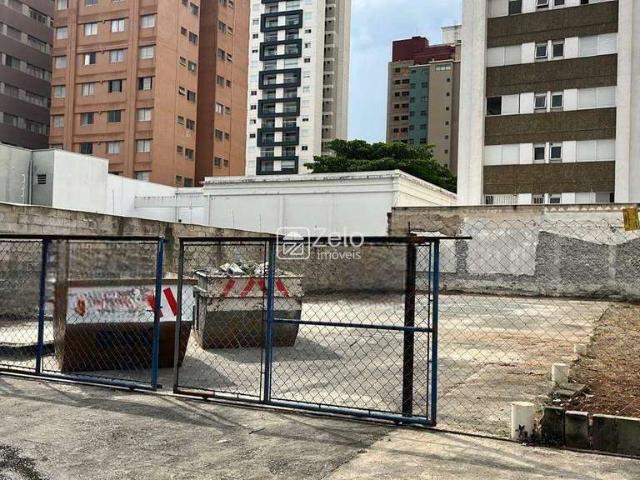 Terreno comercial para Locação em Campinas/SP Cambuí