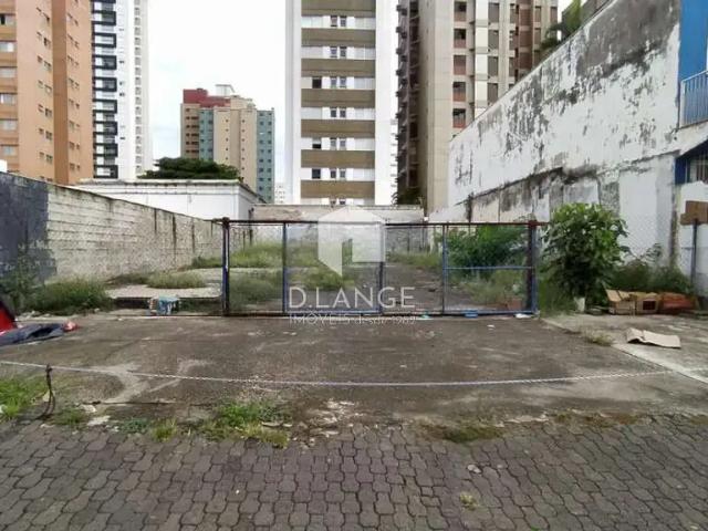 Terreno comercial para Locação em Campinas/SP Cambuí