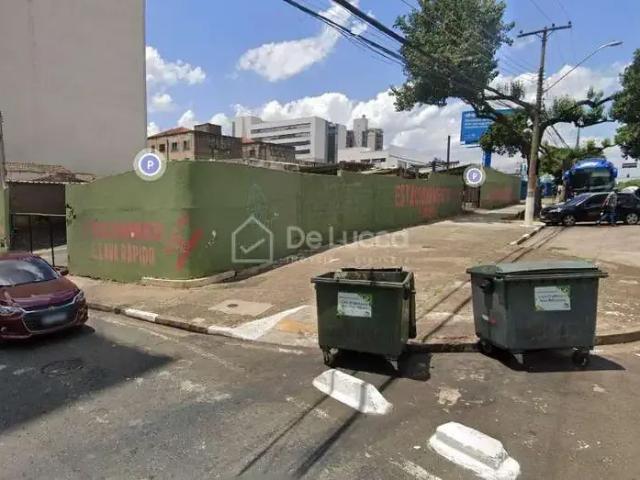 Terreno comercial para Locação em Campinas/SP Centro