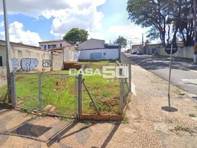 Terreno comercial para Locação em Campinas/SP Jardim Bela Vista
