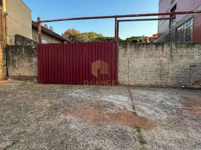 Terreno comercial para Locação em Campinas/SP Jardim Guarani