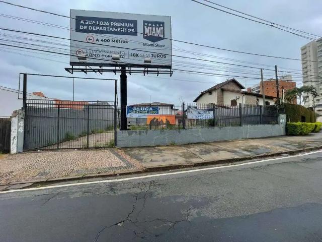Terreno comercial para Locação em Campinas/SP Jardim Nossa Senhora Auxiliadora