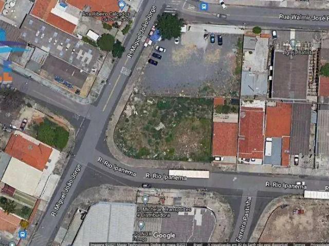 Terreno comercial para Locação em Campinas/SP Jardim São José