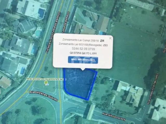 Terreno comercial para Locação em Campinas/SP Loteamento Alphaville Campinas