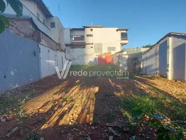 Terreno comercial para Locação em Campinas/SP Taquaral