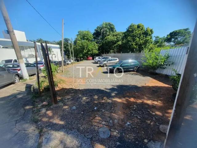 Terreno comercial para Locação em Campinas/SP Taquaral