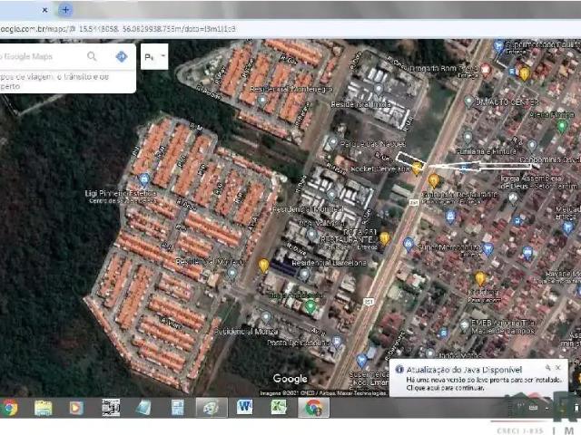 Terreno comercial para Locação em Cuiabá/MT Parque Residencial das Nações Indígenas
