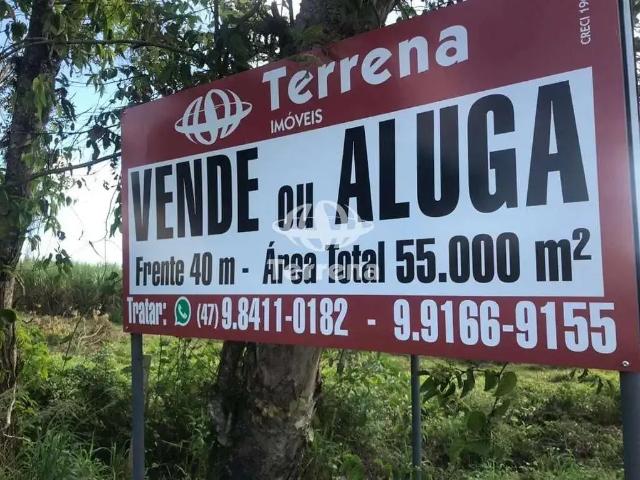 Terreno comercial para Locação em Gaspar/SC Sete de Setembro