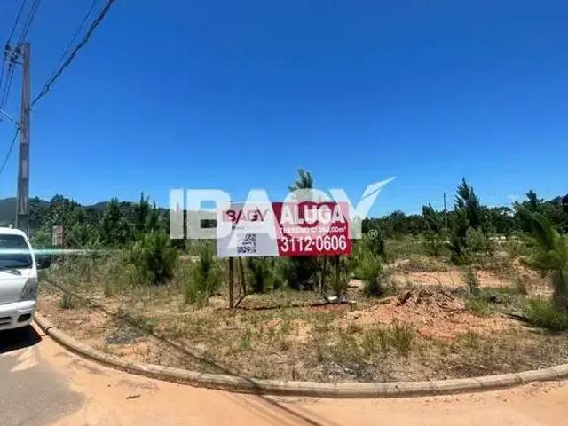 Terreno comercial para Locação em Governador Celso Ramos/SC Areias do Meio