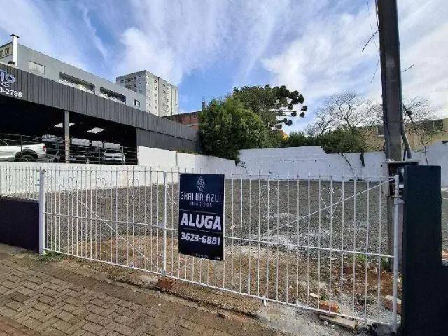 Terreno comercial para Locação em Guarapuava/PR Centro