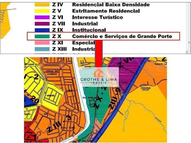 Terreno comercial para Locação em Guaratinguetá/SP Condomínio Residencial Santa Mônica