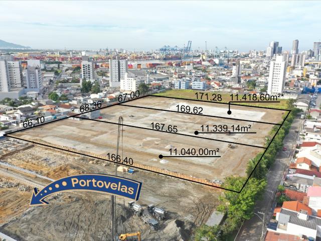 Terreno comercial para Locação em Itajaí/SC São João