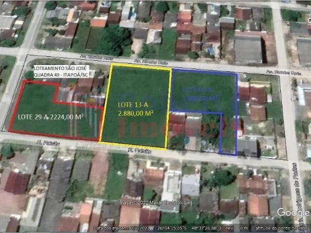 Terreno comercial para Locação em Itapoá/SC São José