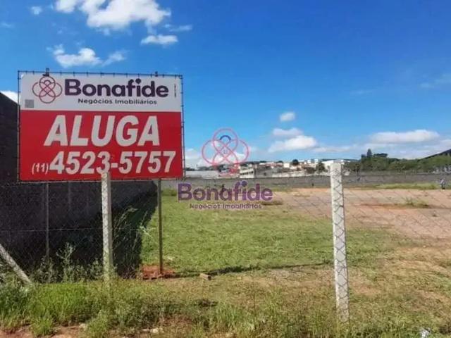 Terreno comercial para Locação em Jundiaí/SP Vila das Hortências