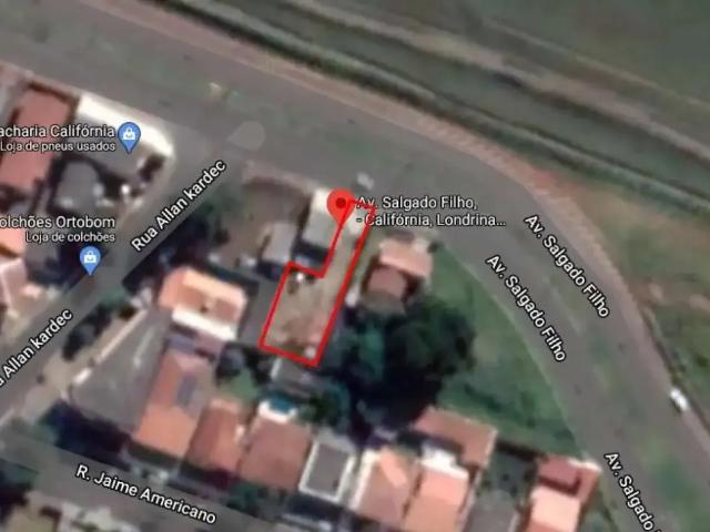 Terreno comercial para Locação em Londrina/PR Califórnia