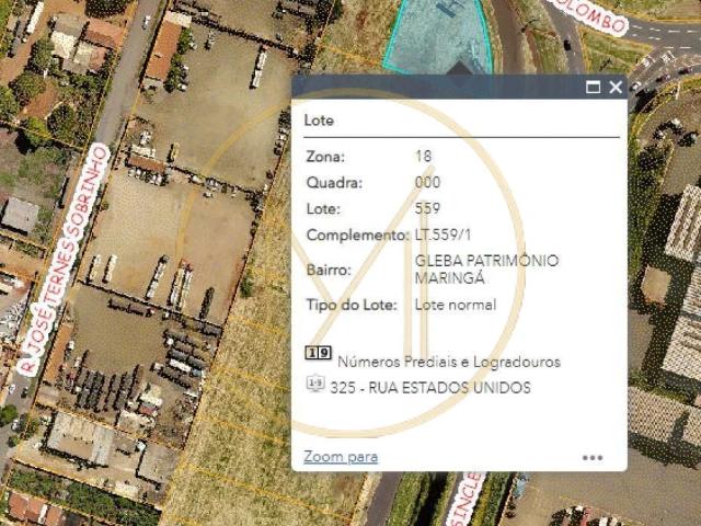 Terreno comercial para Locação em Maringá/PR Gleba Patrimônio Maringá