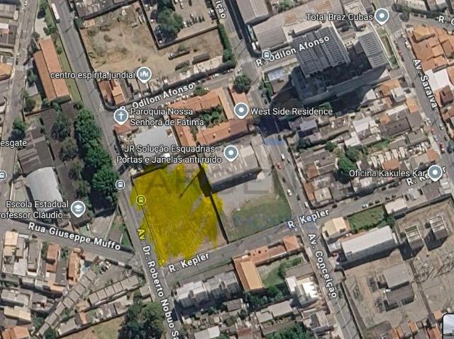 Terreno comercial para Locação em Mogi das Cruzes/SP Vila Cintra