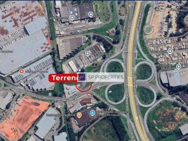 Terreno comercial para Locação em Osasco/SP Km 18