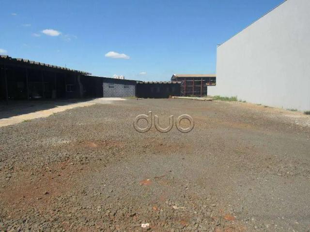 Terreno comercial para Locação em Piracicaba/SP Parque Santa Cecília