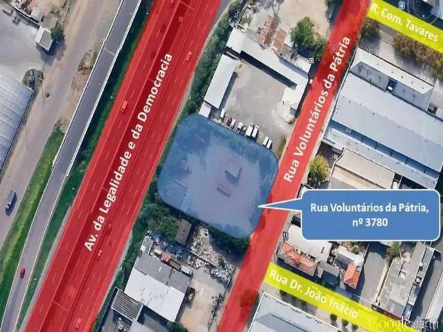 Terreno comercial para Locação em Porto Alegre/RS Floresta